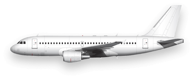 Airbus-A319 aircraft